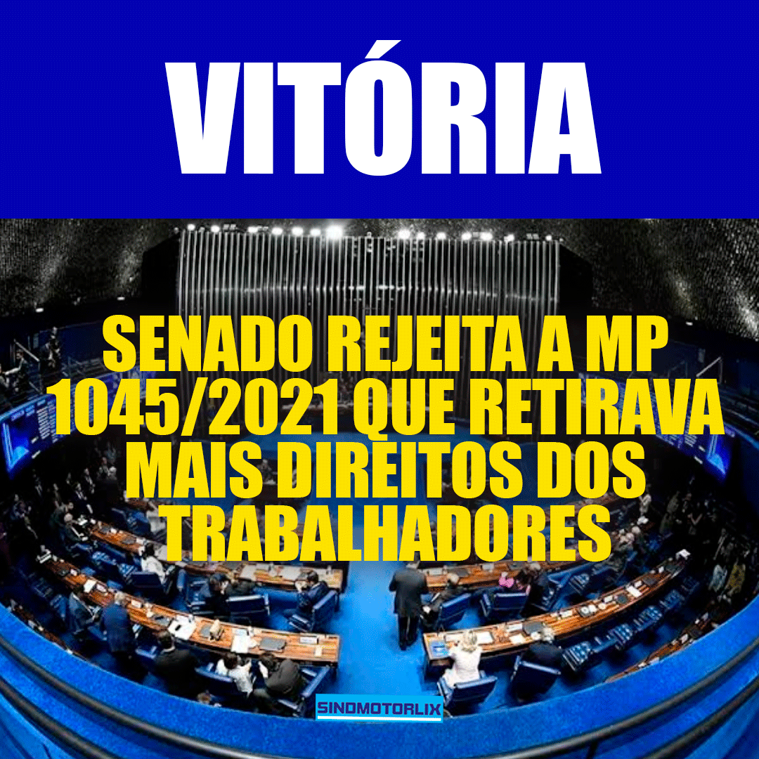 Senadores rejeitaram jabutis incluídos na MP 1045 que acabava com férias, 13º, FGTS. carteira assinada e outros direitos