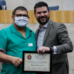 Histórico! Trabalhador em Grandes Geradores é homenageado na Câmara Municipal de São Paulo
