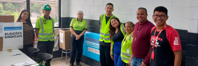 Sindmotorlix e Siemaco-SP acompanham CIPA na empresa Flacipel